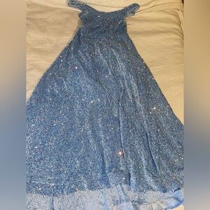 Sparkling Blue Dress